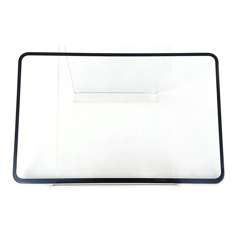 Átlátszó üveglap